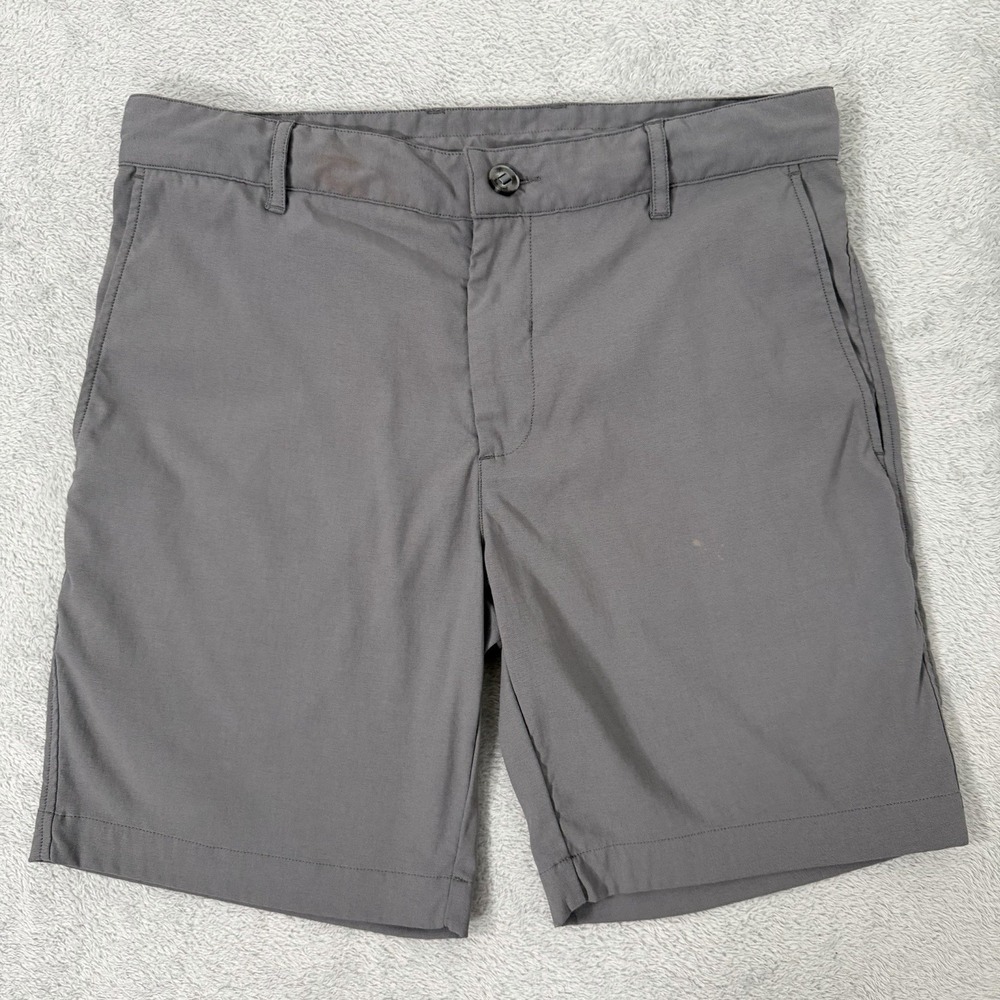 Outlier New Way Seven Fives Shorts Mens 31 Gray F. Cloth  8" Nylon Stretch